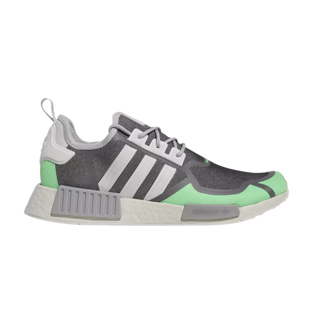 adidas NMD_R1 Grey Screaming Green