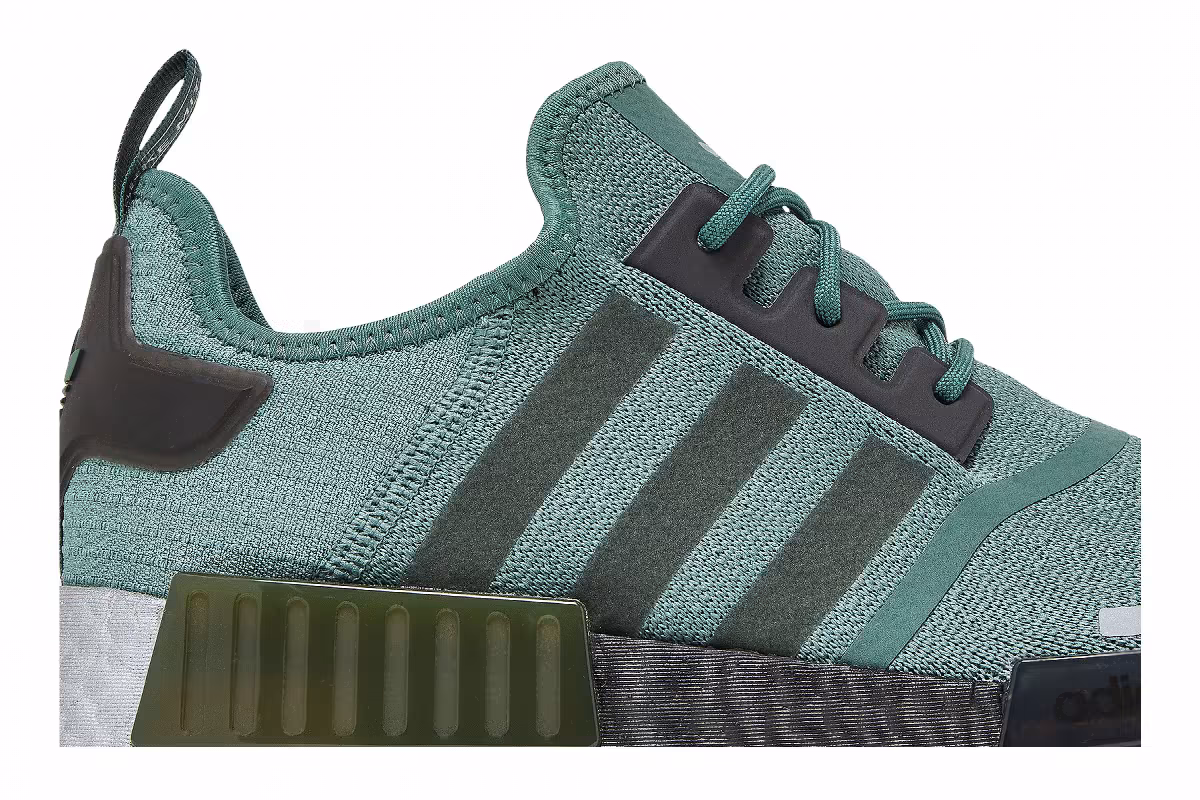 adidas NMD_R1 Tech Emerald Black, view 3