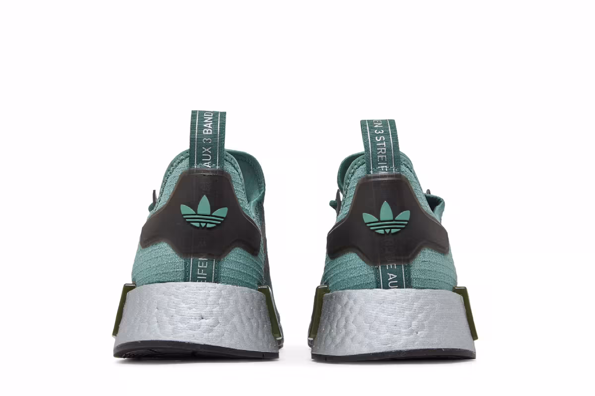 adidas NMD_R1 Tech Emerald Black, view 7