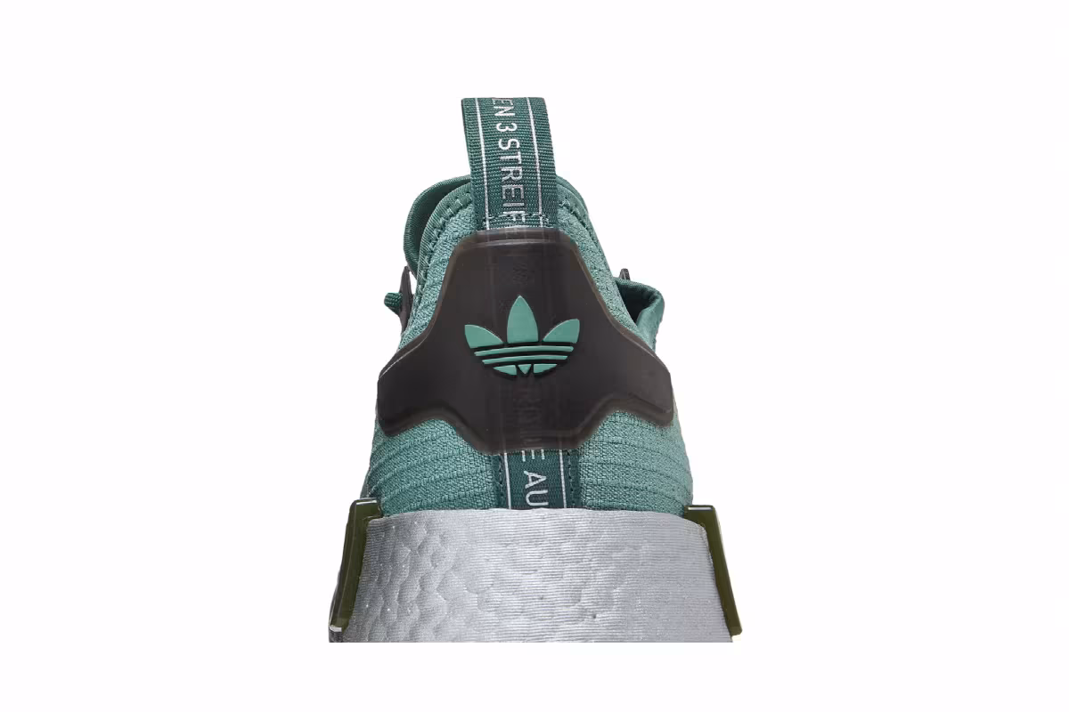 adidas NMD_R1 Tech Emerald Black, view 8