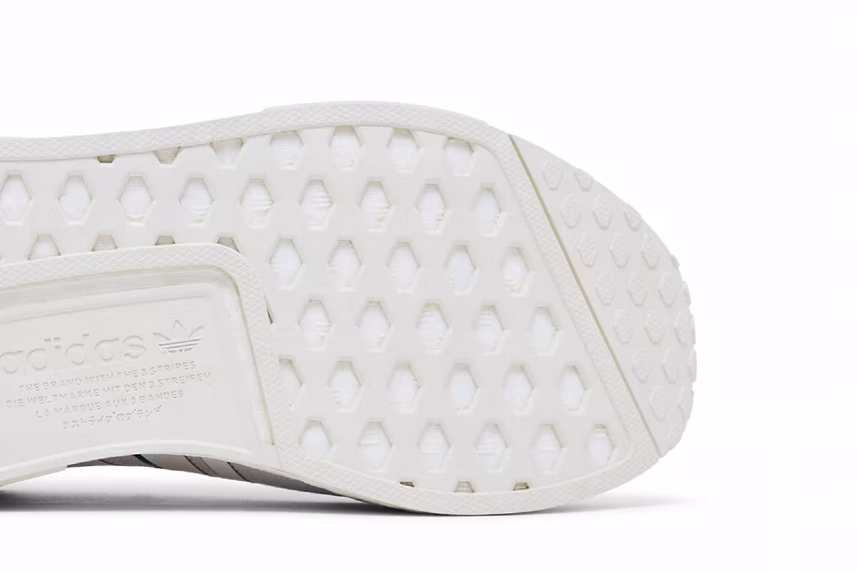 adidas NMD_R1 White Green, view 6
