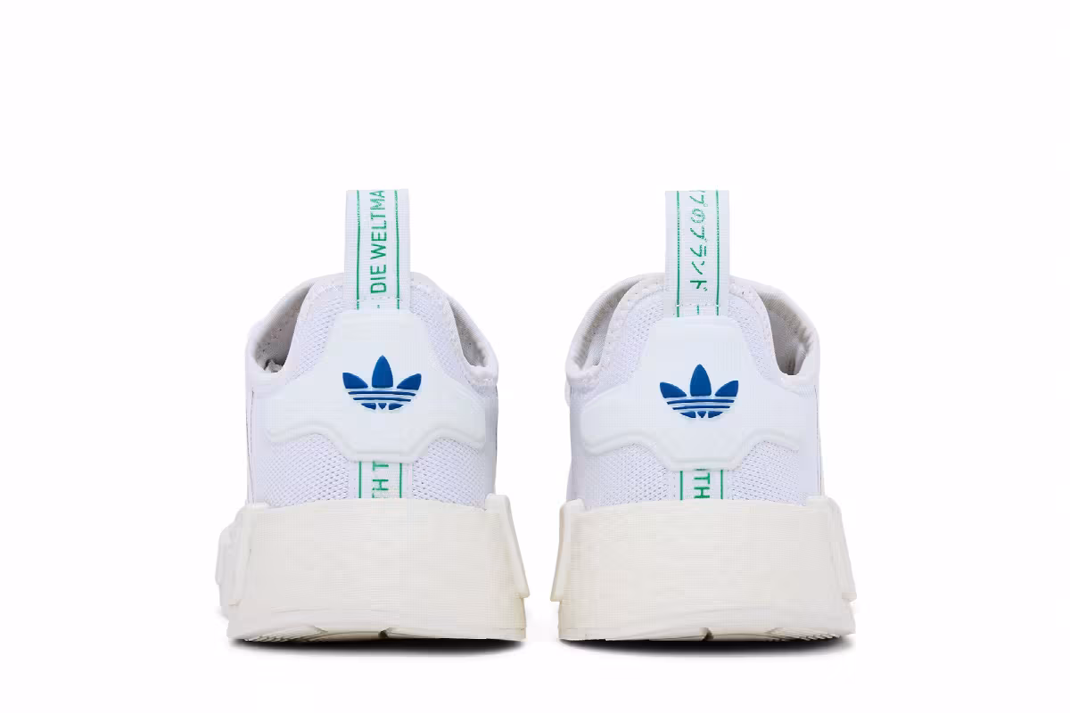 adidas NMD_R1 White Green, view 7