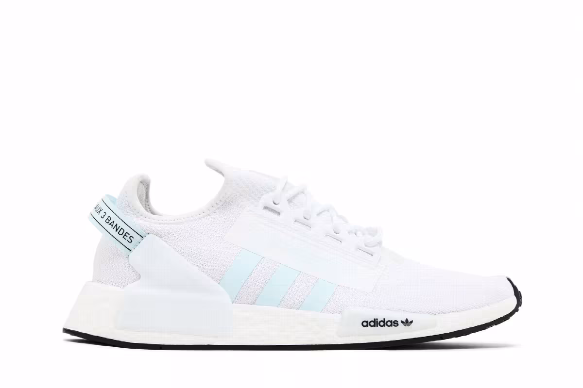 adidas NMD_R1 V2 White Almost Blue, view 2
