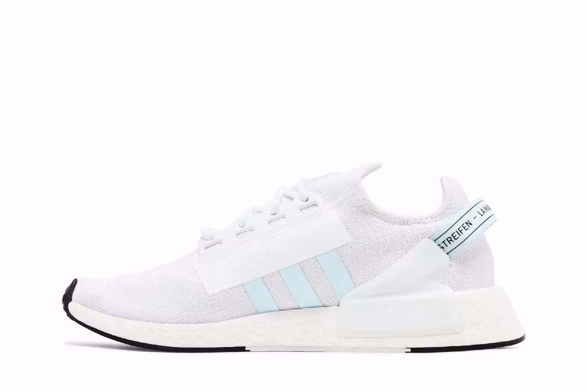 adidas NMD_R1 V2 White Almost Blue, view 4