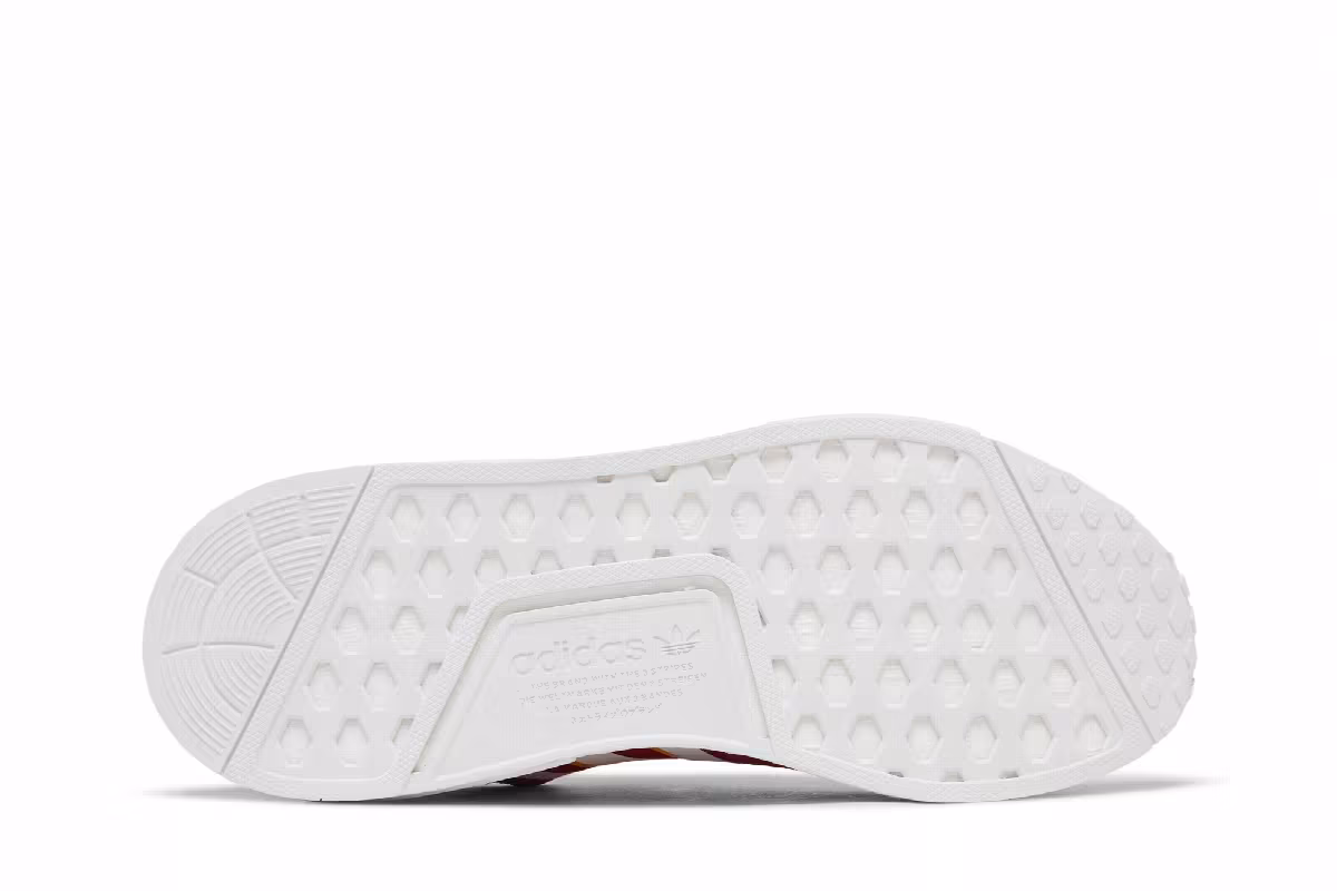 adidas NMD_R1 Power Red Yellow, view 5