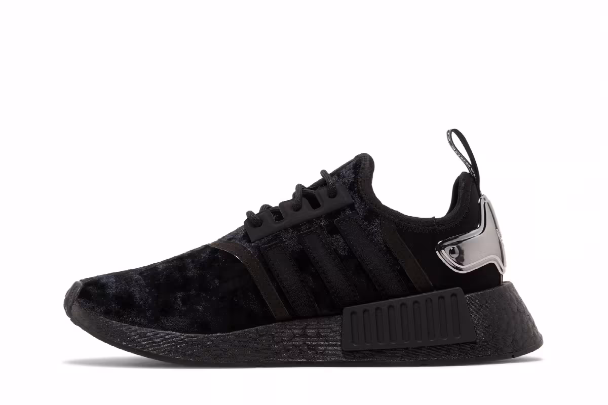 adidas Women's NMD_R1 Triple Black, view 4