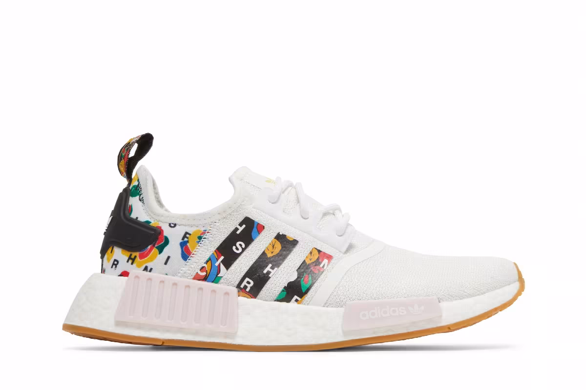 Rich Mnisi x adidas Women's NMD_R1 Roses - White, view 2