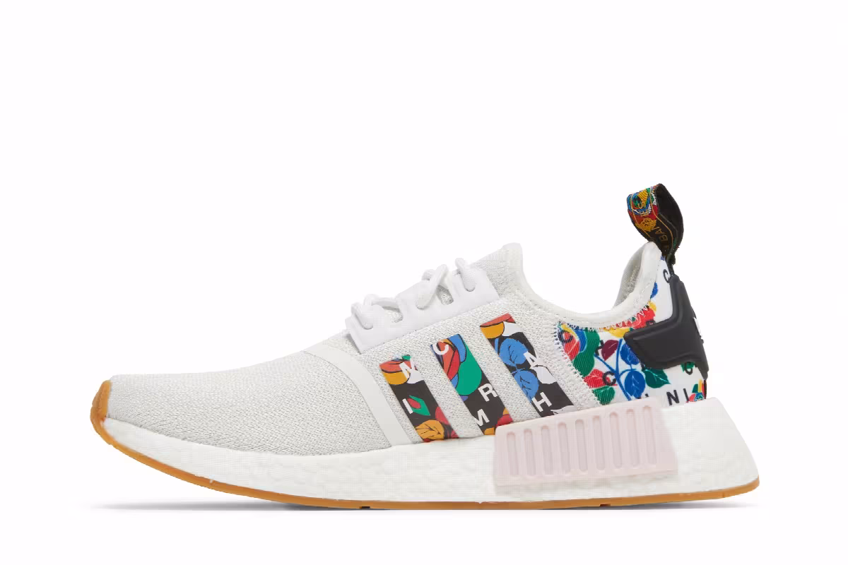 Rich Mnisi x adidas Women's NMD_R1 Roses - White, view 4