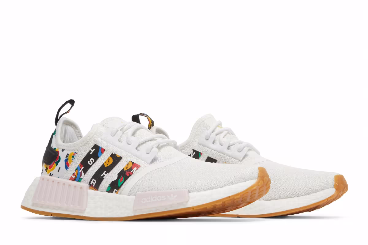 Rich Mnisi x adidas Women's NMD_R1 Roses - White, view 9