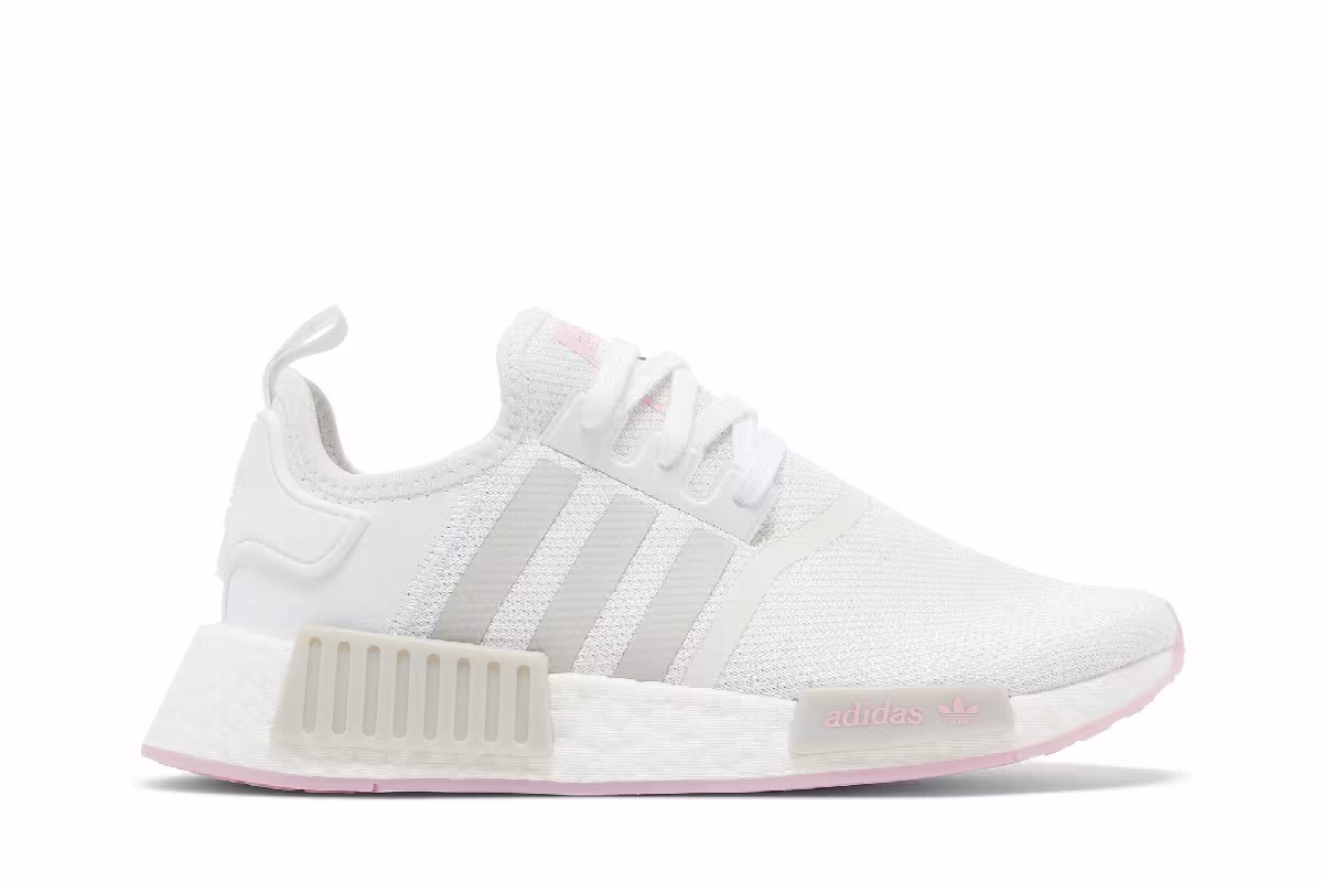 adidas Women's NMD_R1 White Grey, view 2