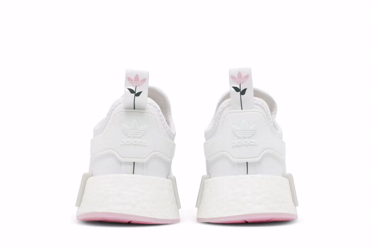 adidas Women's NMD_R1 White Grey, view 7