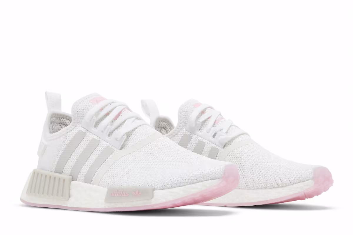 adidas Women's NMD_R1 White Grey, view 9