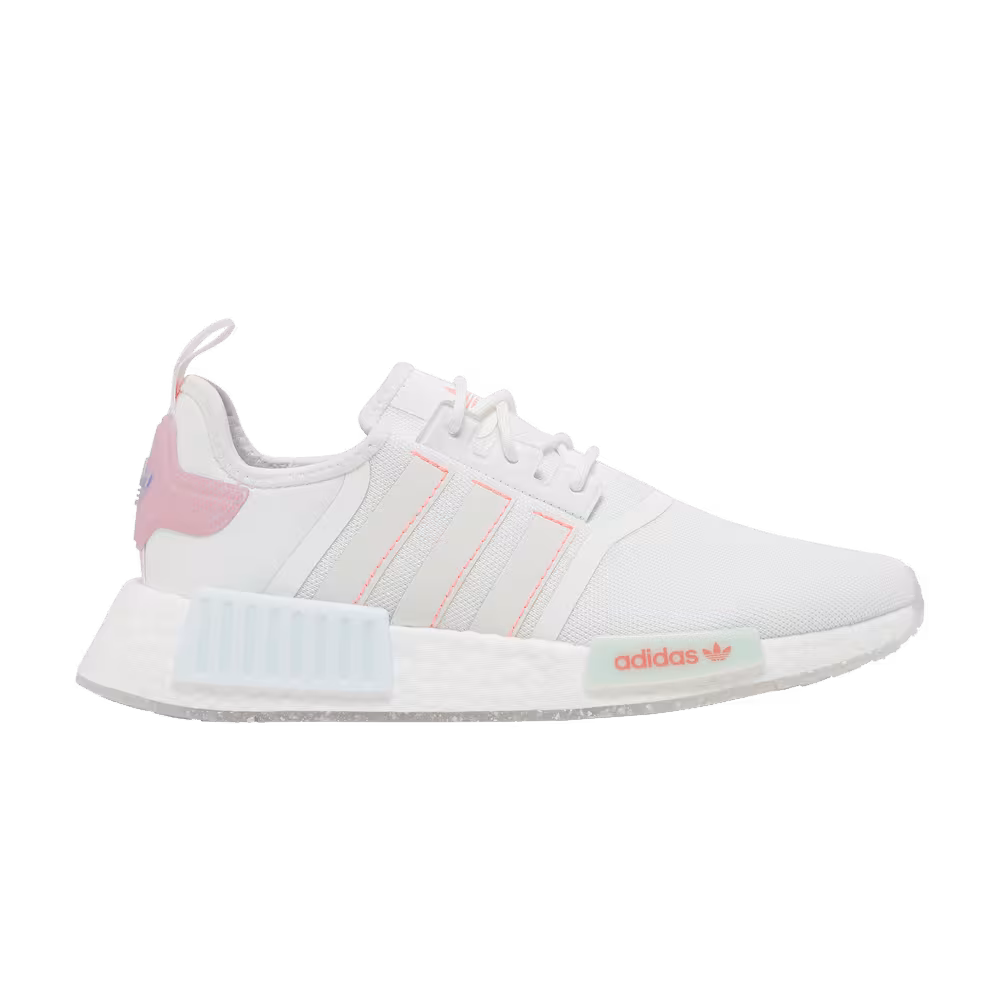 adidas Women's NMD_R1 White Acid Red