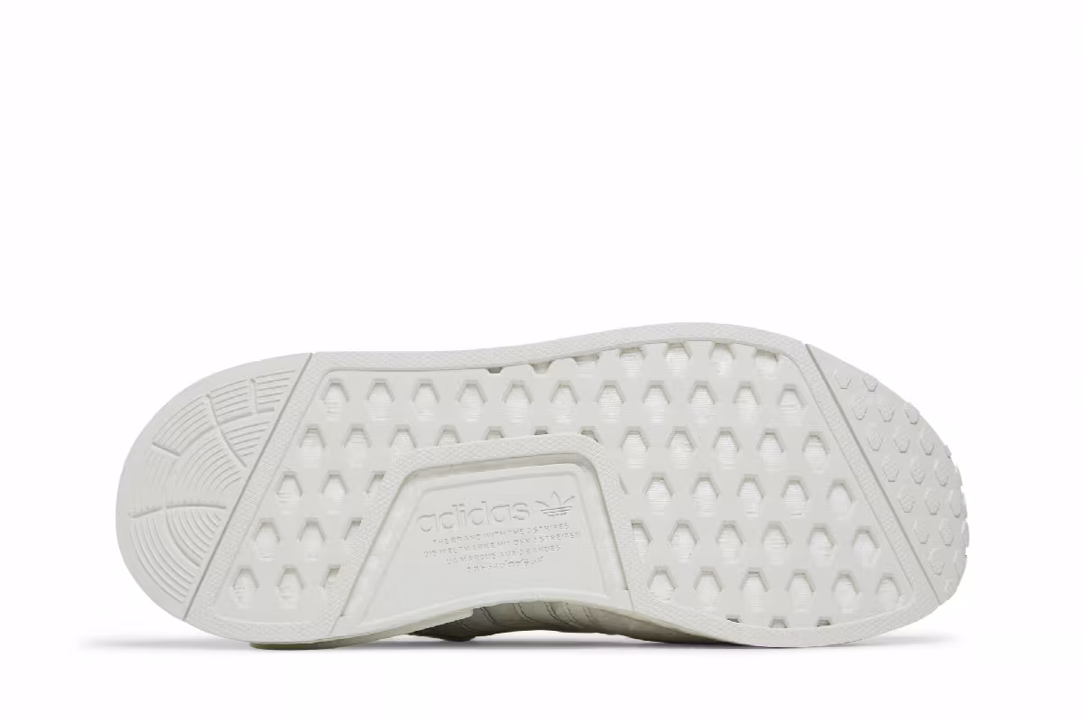 adidas Women's NMD_R1 White Silver Metallic, view 5