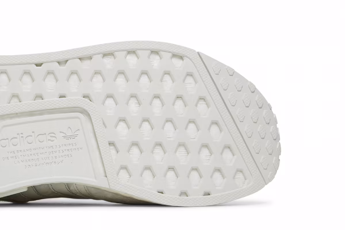 adidas Women's NMD_R1 White Silver Metallic, view 6