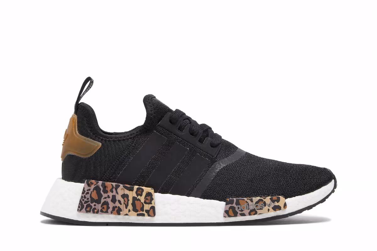 adidas Women's NMD_R1 Black Leopard, view 2