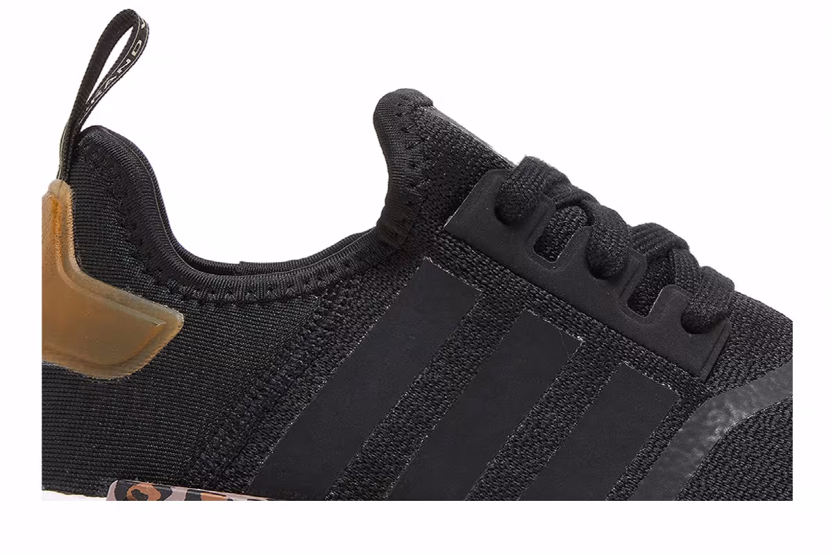 adidas Women's NMD_R1 Black Leopard, view 3