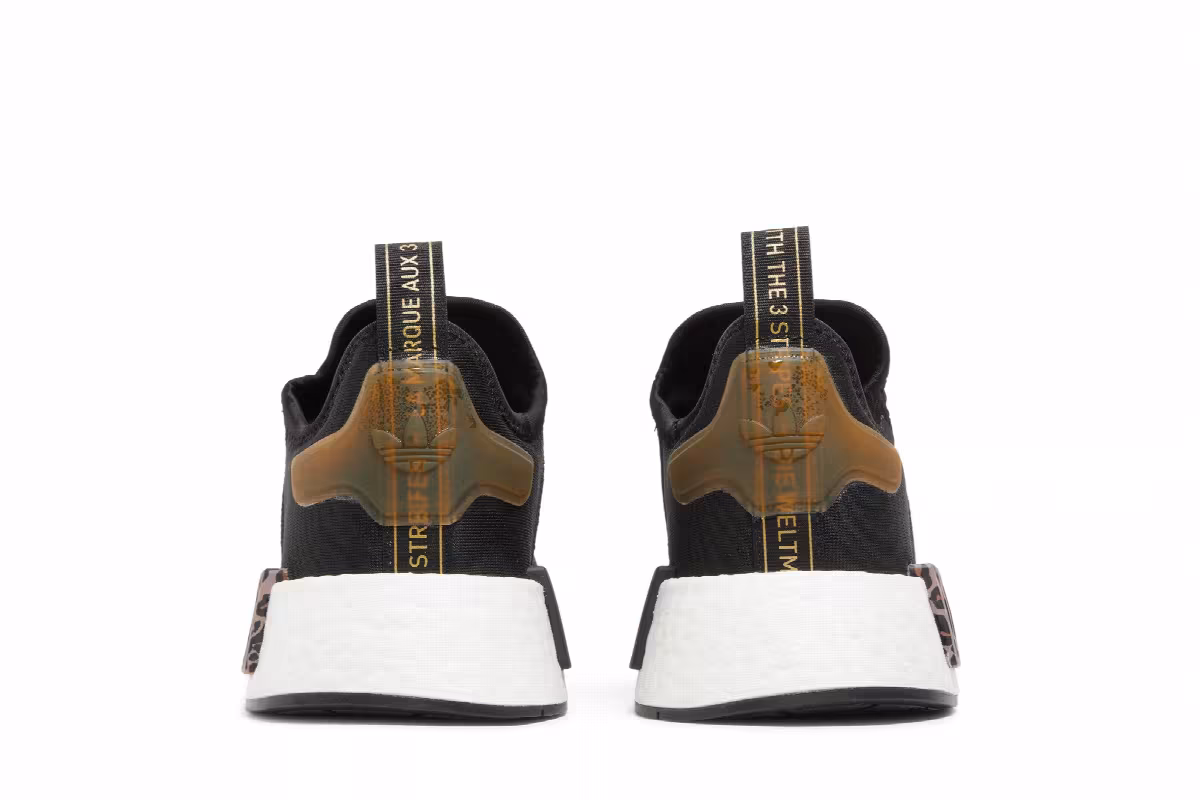 adidas Women's NMD_R1 Black Leopard, view 7