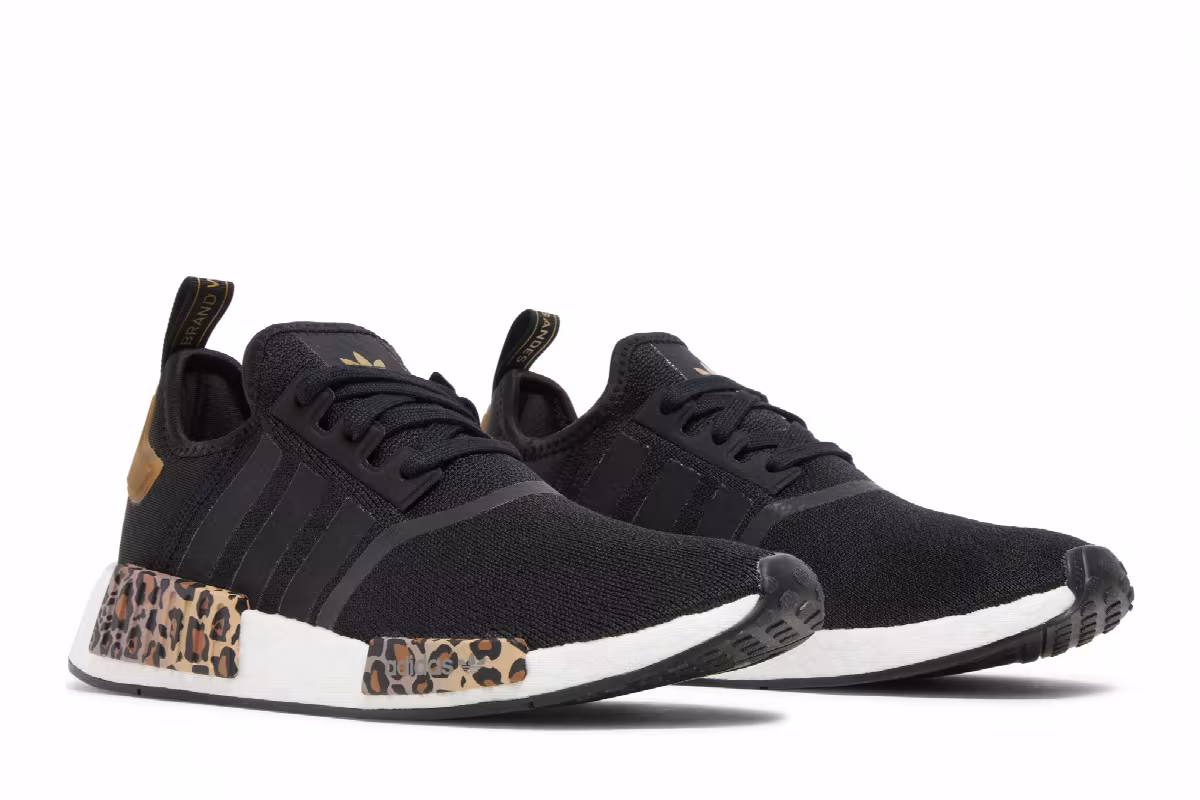 adidas Women's NMD_R1 Black Leopard, view 9