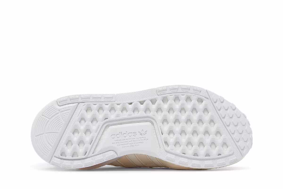adidas Women's NMD_R1 V3 Cloud White Magic Beige, view 5