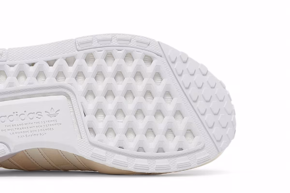 adidas Women's NMD_R1 V3 Cloud White Magic Beige, view 6