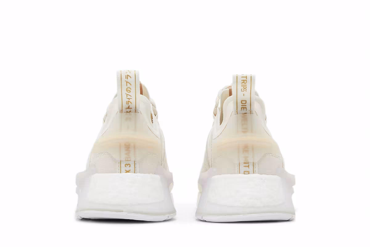 adidas Women's NMD_R1 V3 Cloud White Magic Beige, view 7
