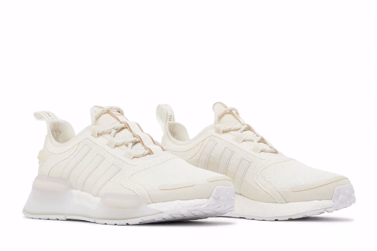 adidas Women's NMD_R1 V3 Cloud White Magic Beige, view 9