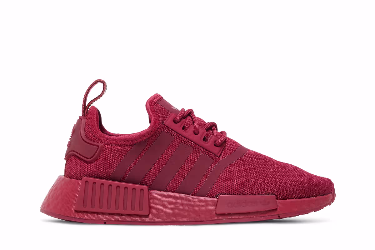 adidas Women's NMD_R1 Legacy Burgundy, view 2