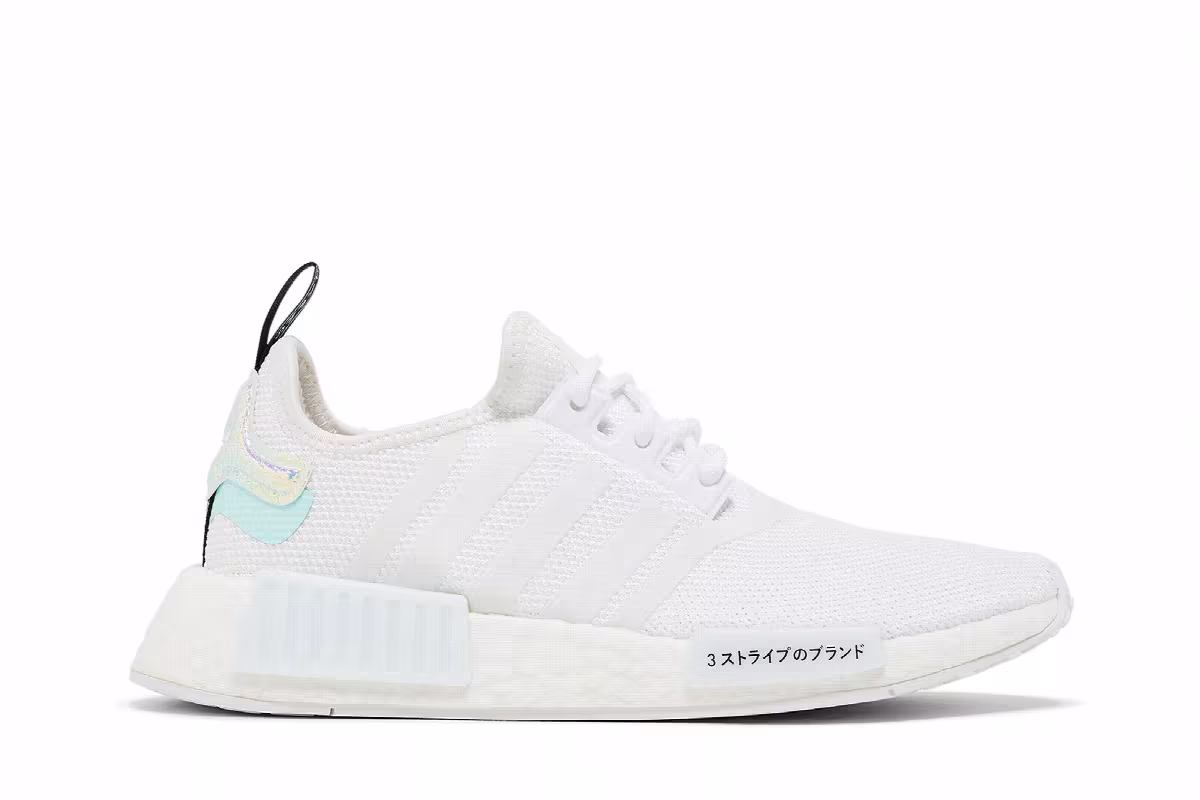 Adidas Women's NMD_R1 White Clear Mint, view 2