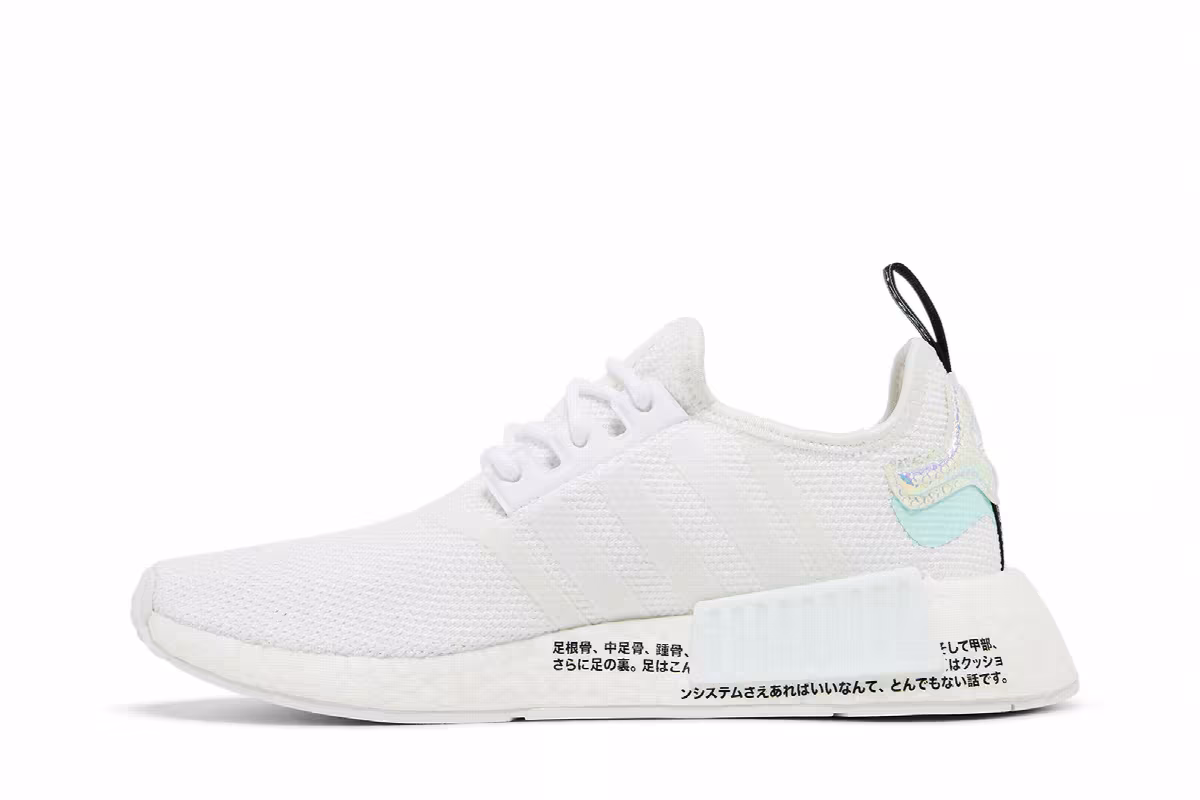 Adidas Women's NMD_R1 White Clear Mint, view 4