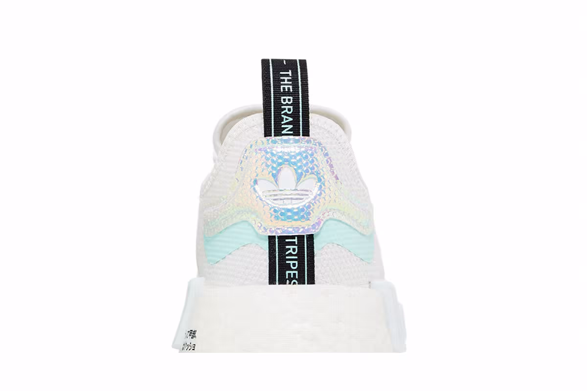 Adidas Women's NMD_R1 White Clear Mint, view 8