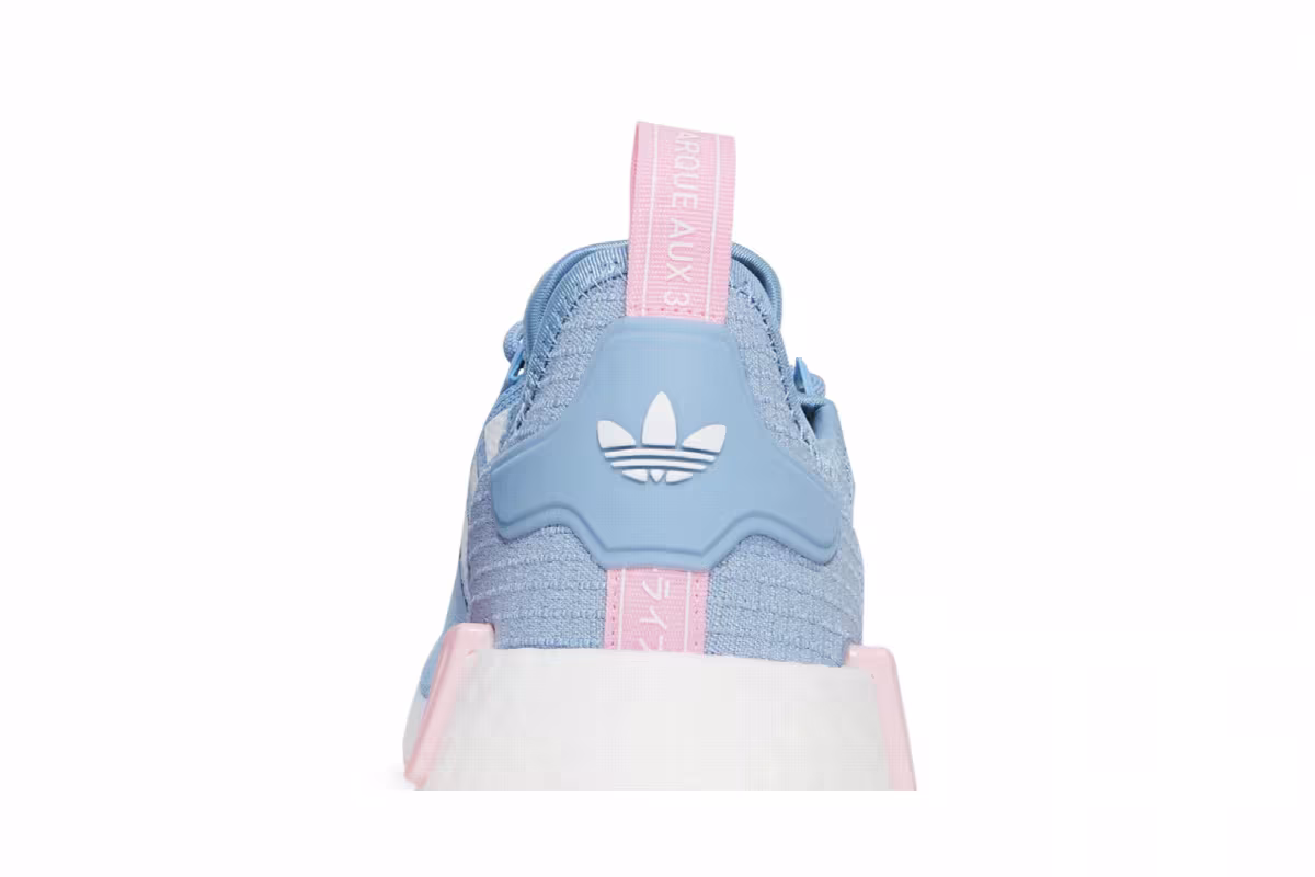 adidas Women's NMD_R1 Blue Pink, view 8
