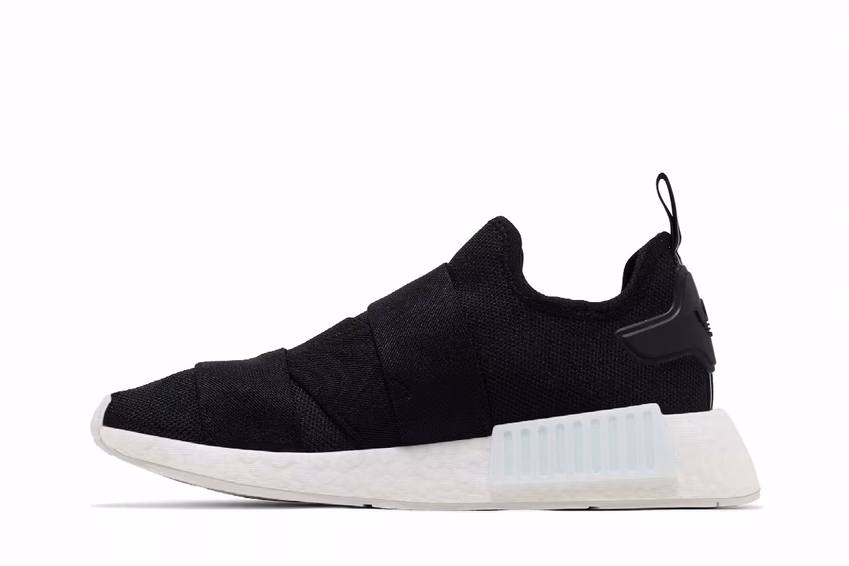 adidas Women's NMD_R1 Black White, view 4