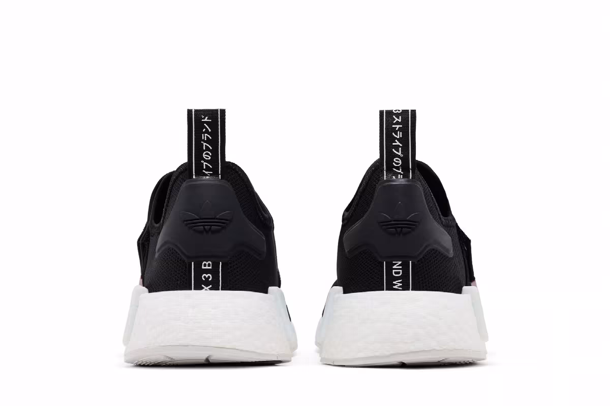 adidas Women's NMD_R1 Black White, view 7