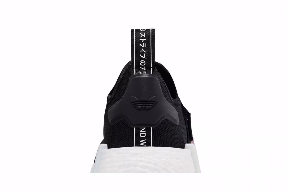adidas Women's NMD_R1 Black White, view 8