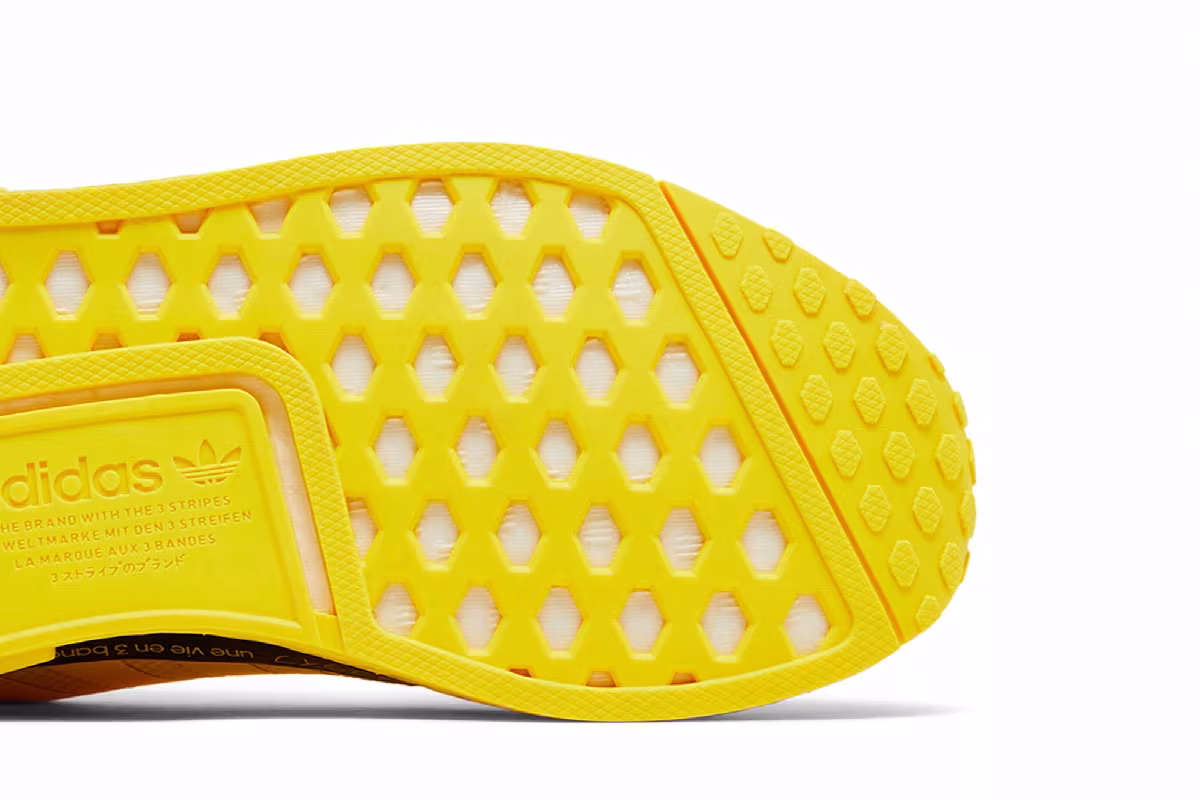 adidas Women's NMD_R1 Beam Yellow, view 6