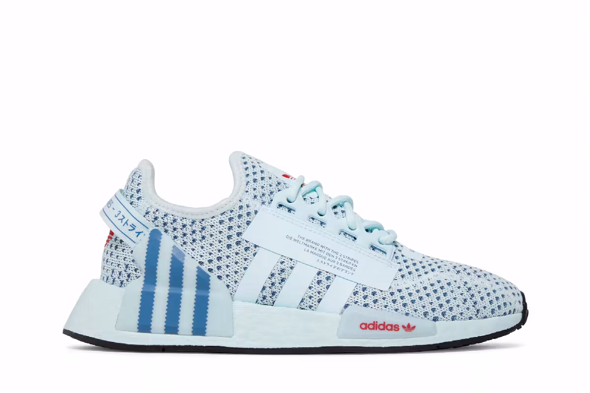 adidas NMD_R1 V2 J Almost Blue, view 2