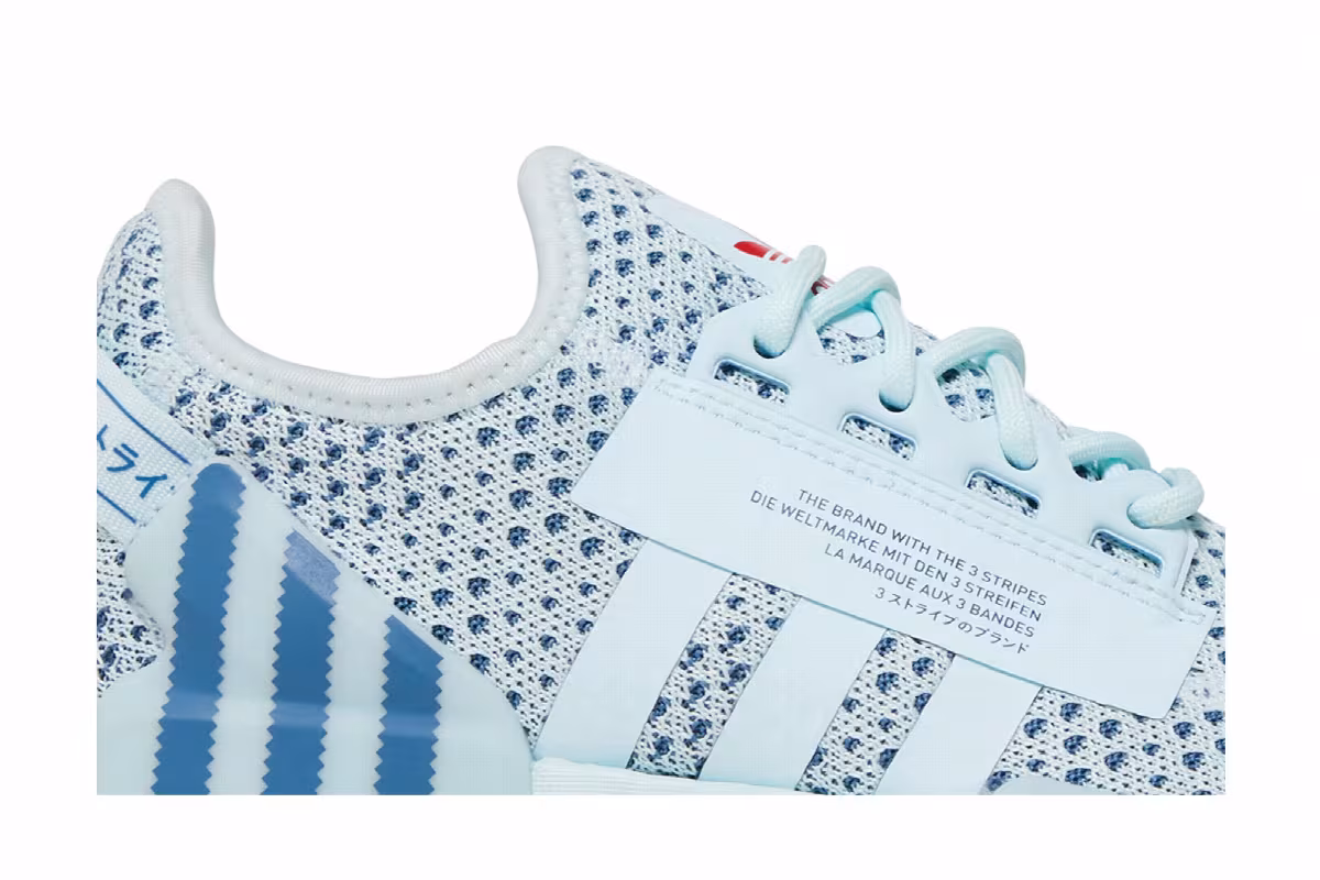 adidas NMD_R1 V2 J Almost Blue, view 3