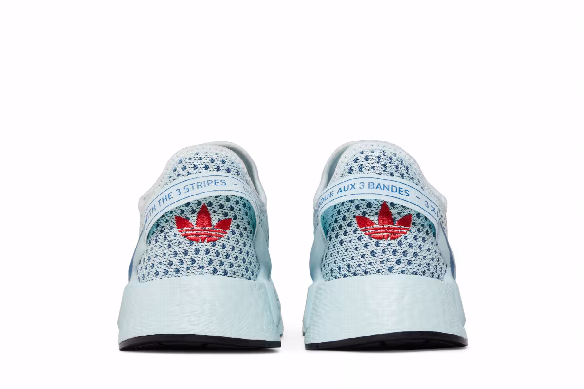 adidas NMD_R1 V2 J Almost Blue, view 7