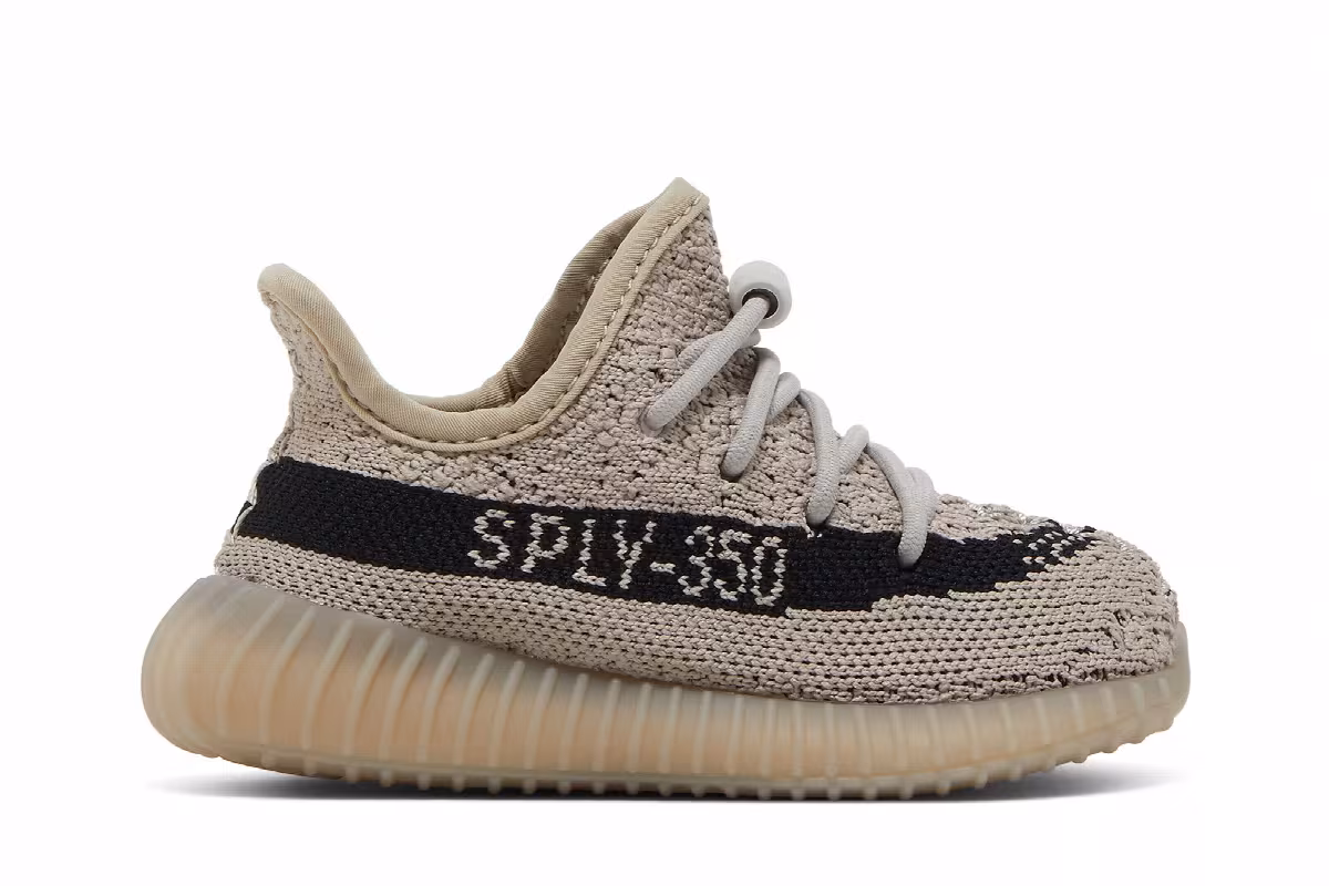 adidas Yeezy Boost 350 V2 Infants Slate, view 2