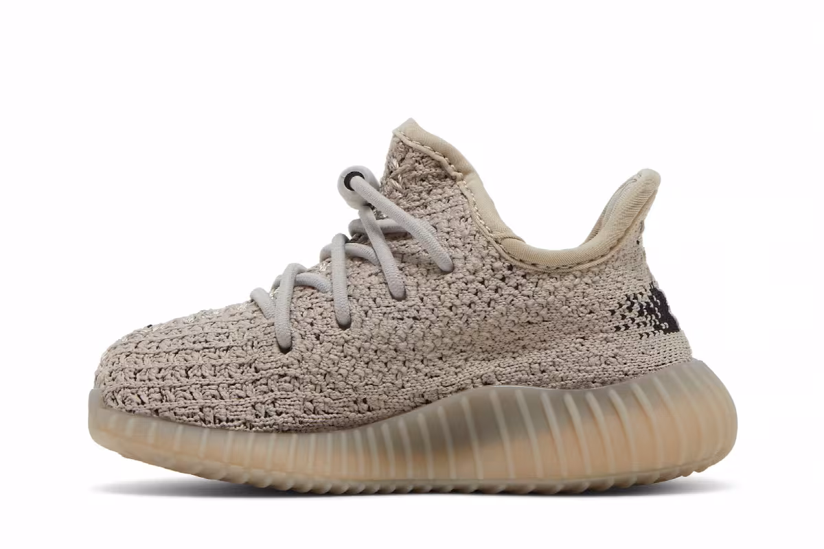 adidas Yeezy Boost 350 V2 Infants Slate, view 4