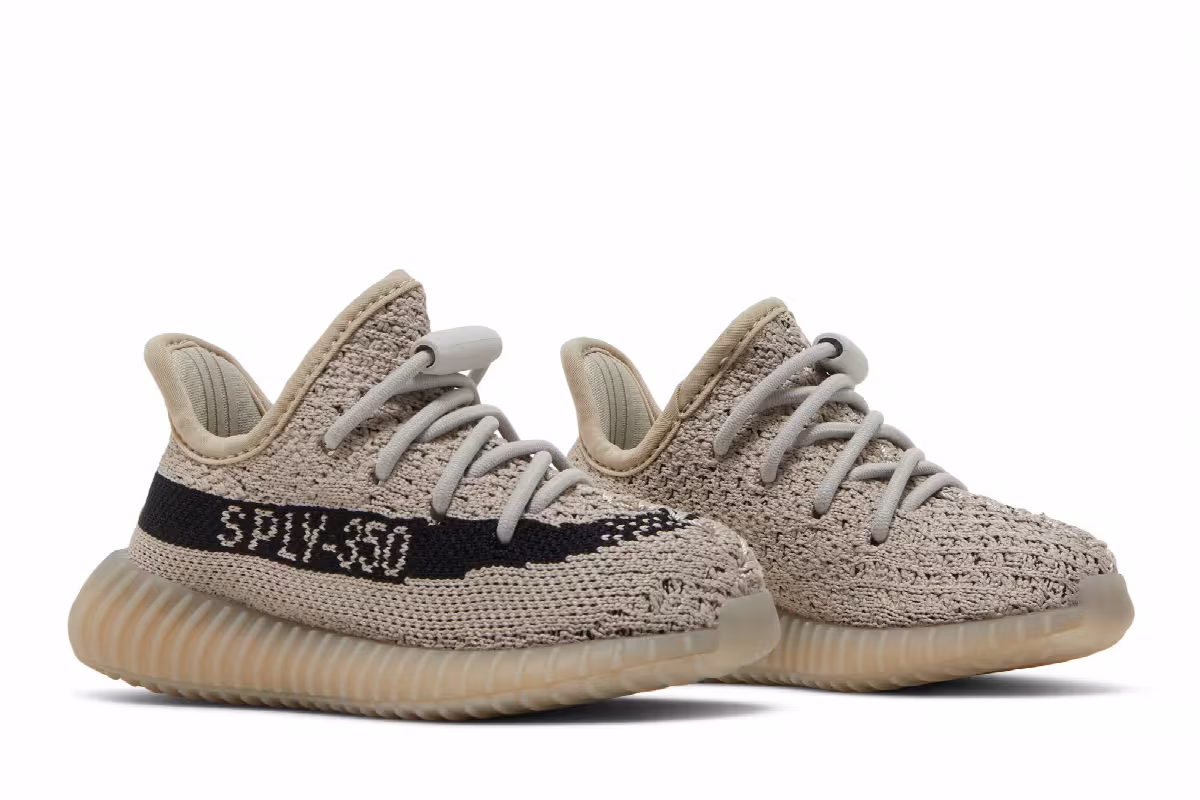adidas Yeezy Boost 350 V2 Infants Slate, view 9