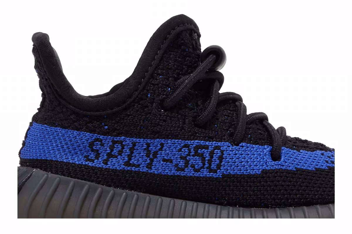 adidas Yeezy Boost 350 V2 Infants Dazzling Blue, view 3