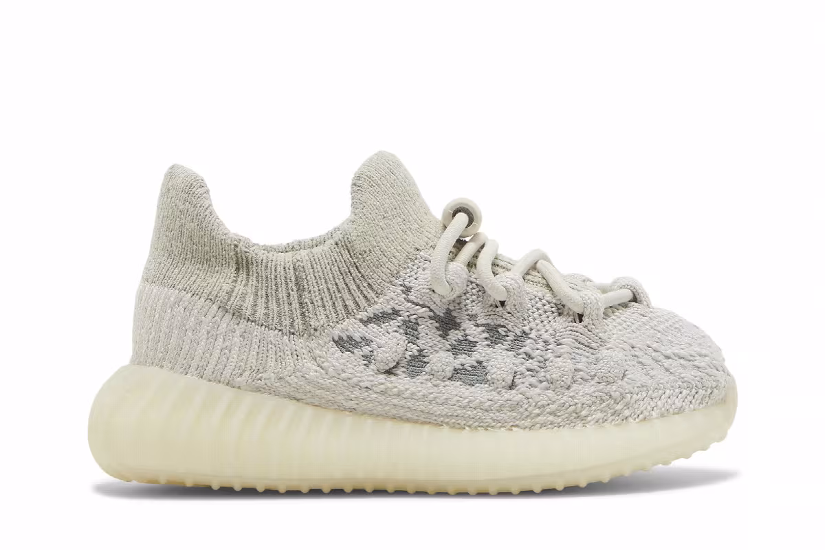 adidas Yeezy Boost 350 V2 CMPCT Infants Slate Bone, view 2