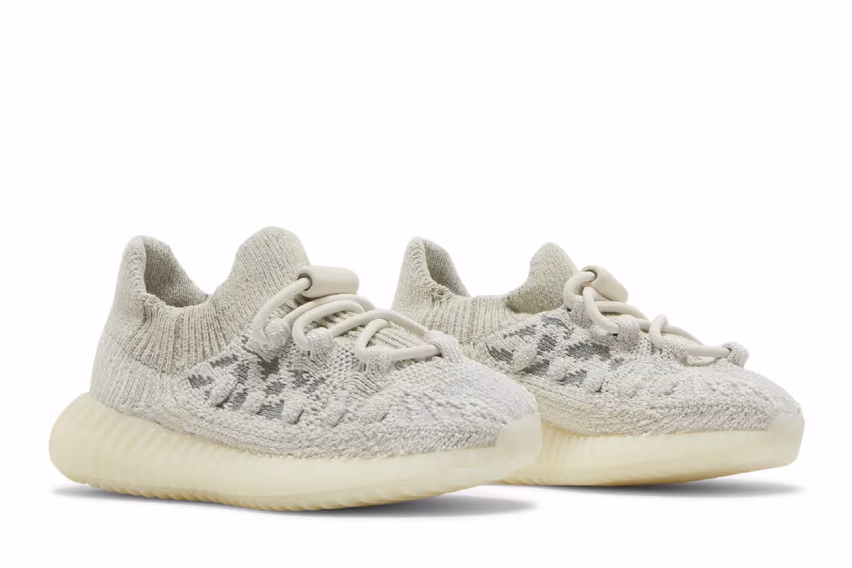 adidas Yeezy Boost 350 V2 CMPCT Infants Slate Bone, view 9