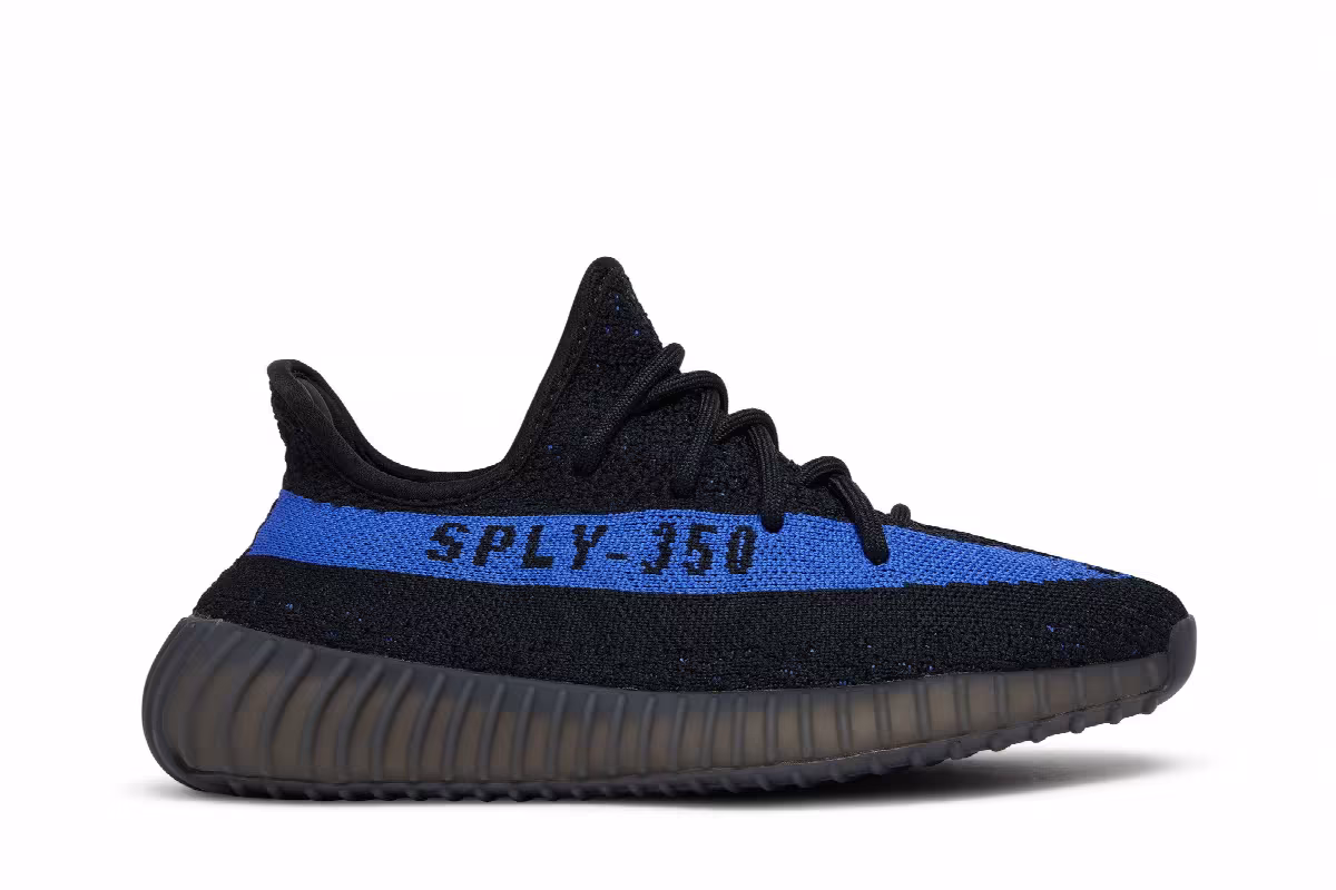 adidas Yeezy Boost 350 V2 Kids Dazzling Blue, view 2