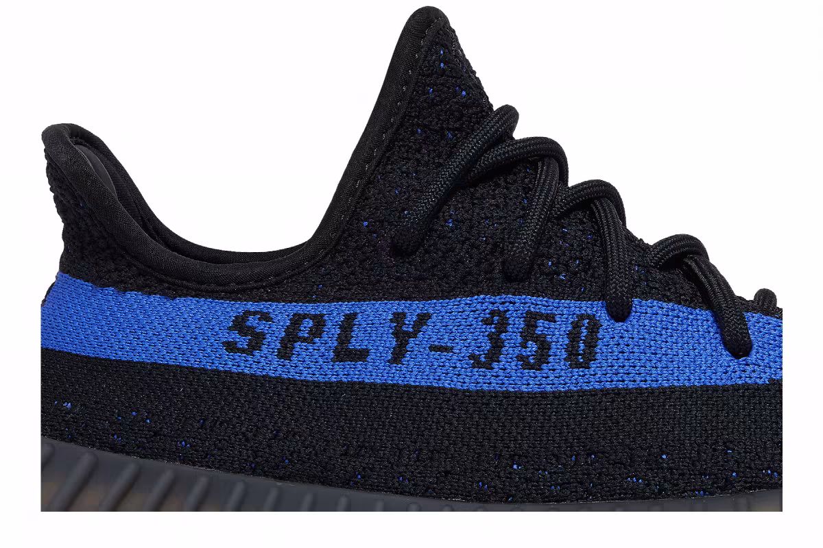 adidas Yeezy Boost 350 V2 Kids Dazzling Blue, view 3