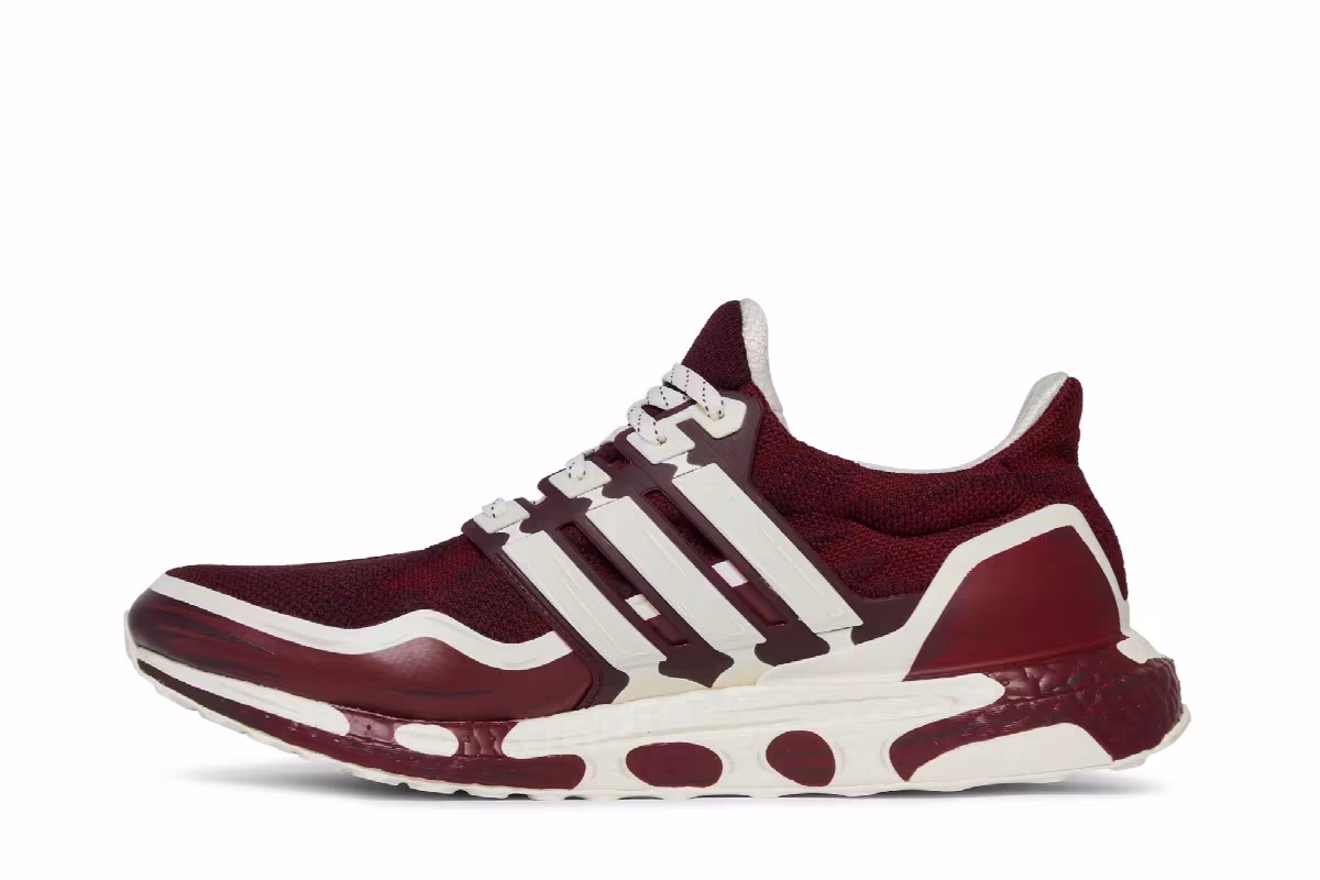 BAIT x Attack On Titan x adidas UltraBoost Blood Red, view 4