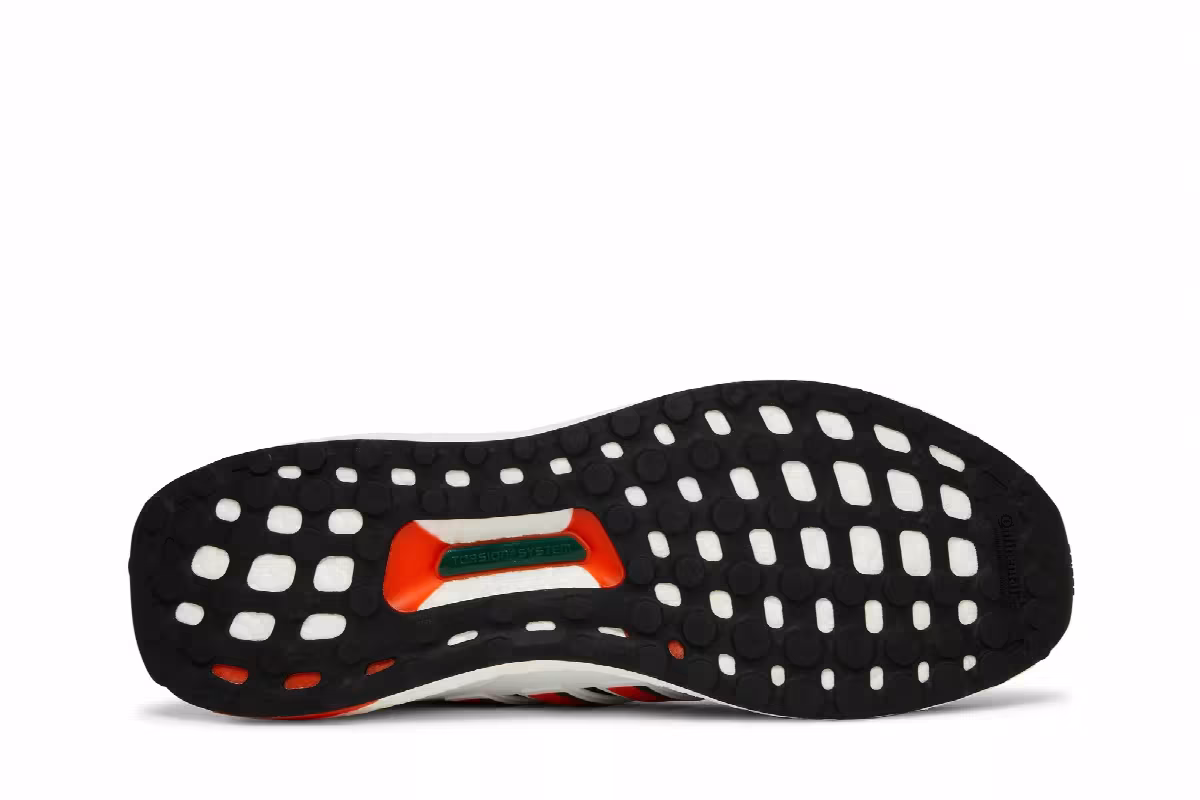 NCAA x adidas UltraBoost 1.0 Miami Hurricanes, view 5