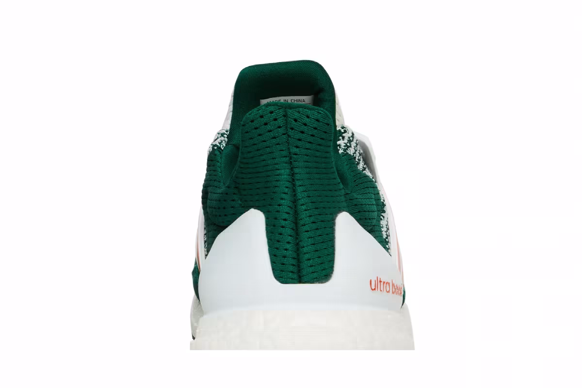 NCAA x adidas UltraBoost 1.0 Miami Hurricanes, view 8